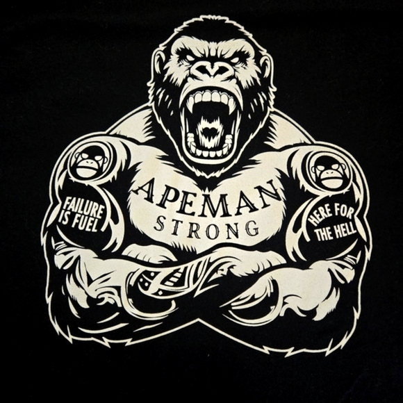 Black Graphic Tee for Men - Picture 1 of 4